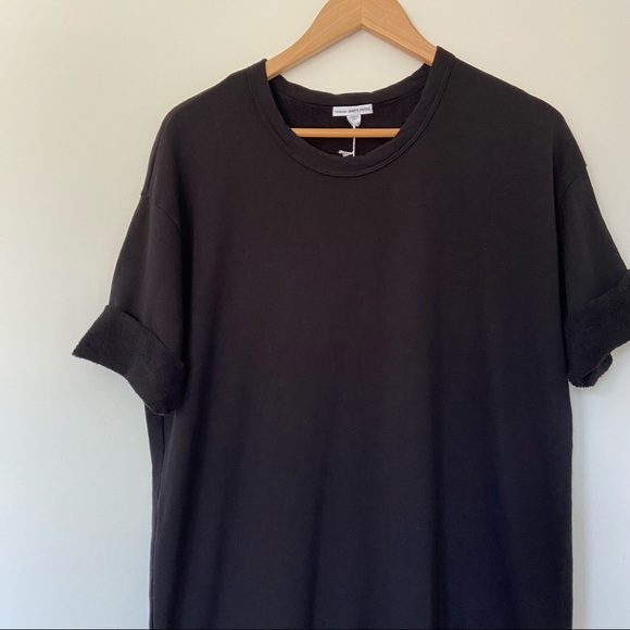 James Perse French Terry T Shirt Dress NWT Size 2 Medium - Picture 12 of 12
